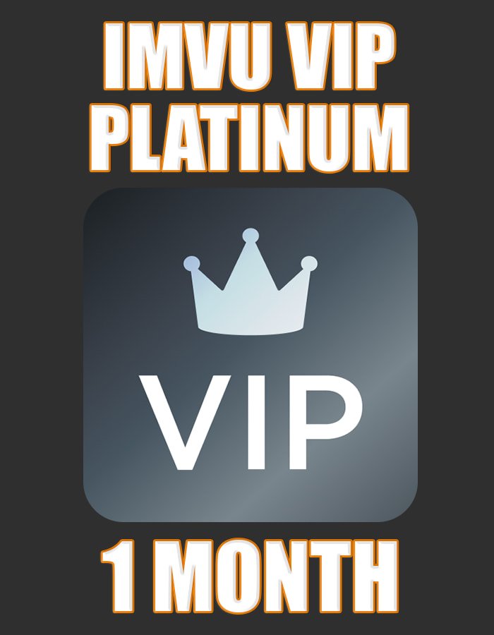 IMVU VIP Platinum - 1 Month Cheap